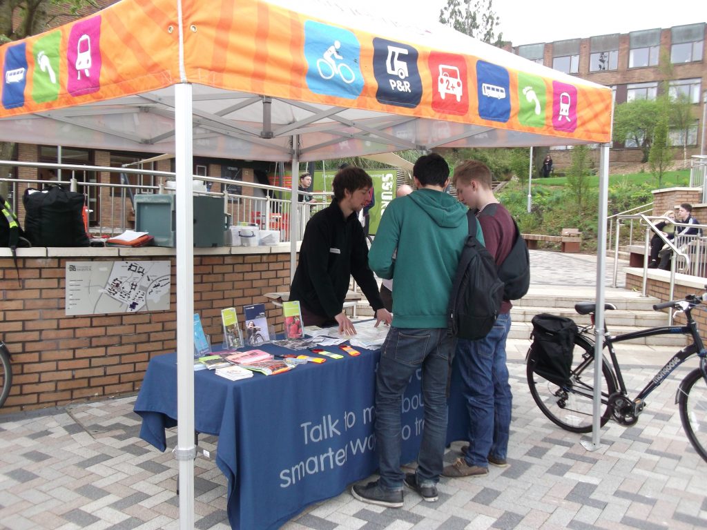 If your business has an outdoor spacious area our team can setup our Travelwest gazebo there.