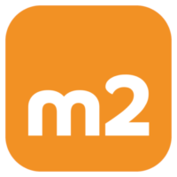 logo for the m2 bus service