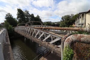 Old pipeline bridge to be removed