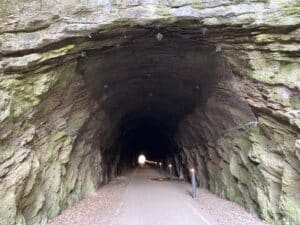 Strawberry line Tunnel, Wiscombe