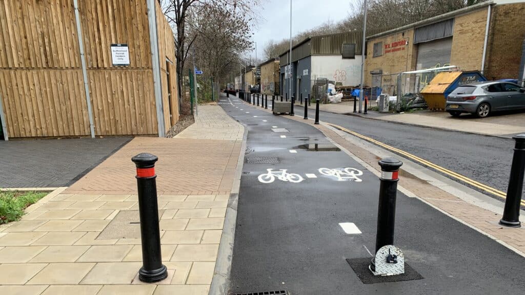 Bedminster Green Highways cycle lane